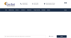 Desktop Screenshot of casarealbienesraices.com